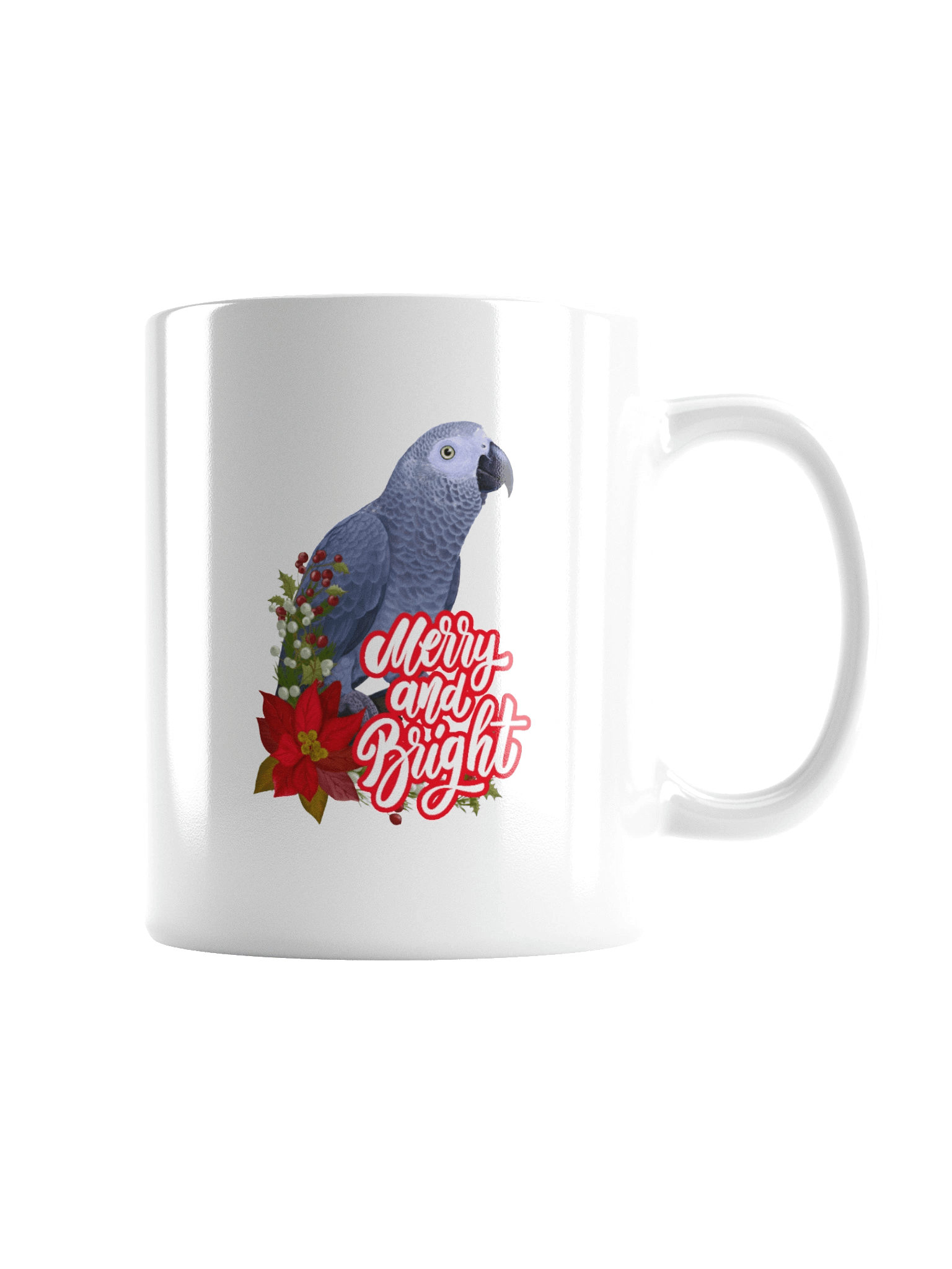 Merry Grey Holiday Mug product image (2)