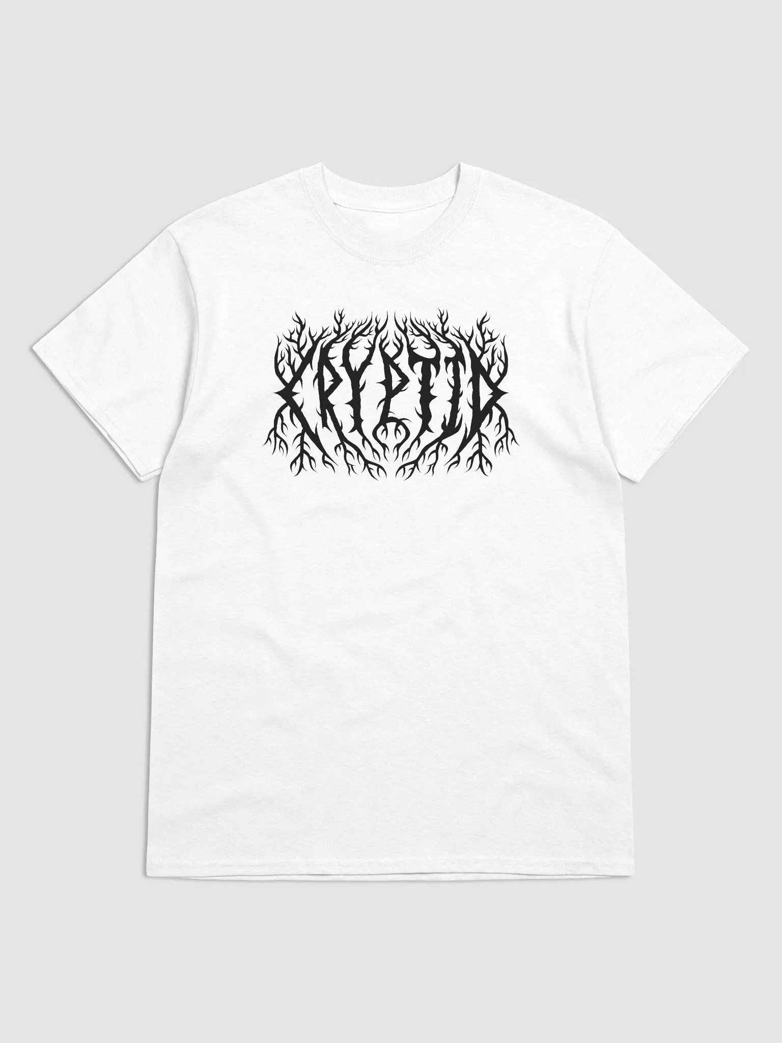 Cryptid Metal T-Shirt - White product image (1)