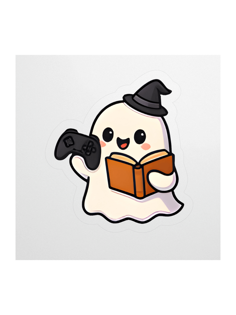 Boo-kworm Sticker product image (1)