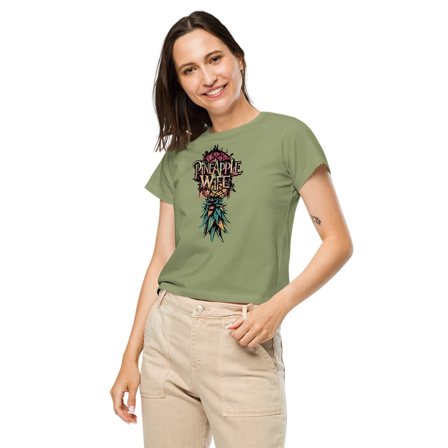 Pineapple Wife Urban Pineapple High Waisted Tee product image (53)