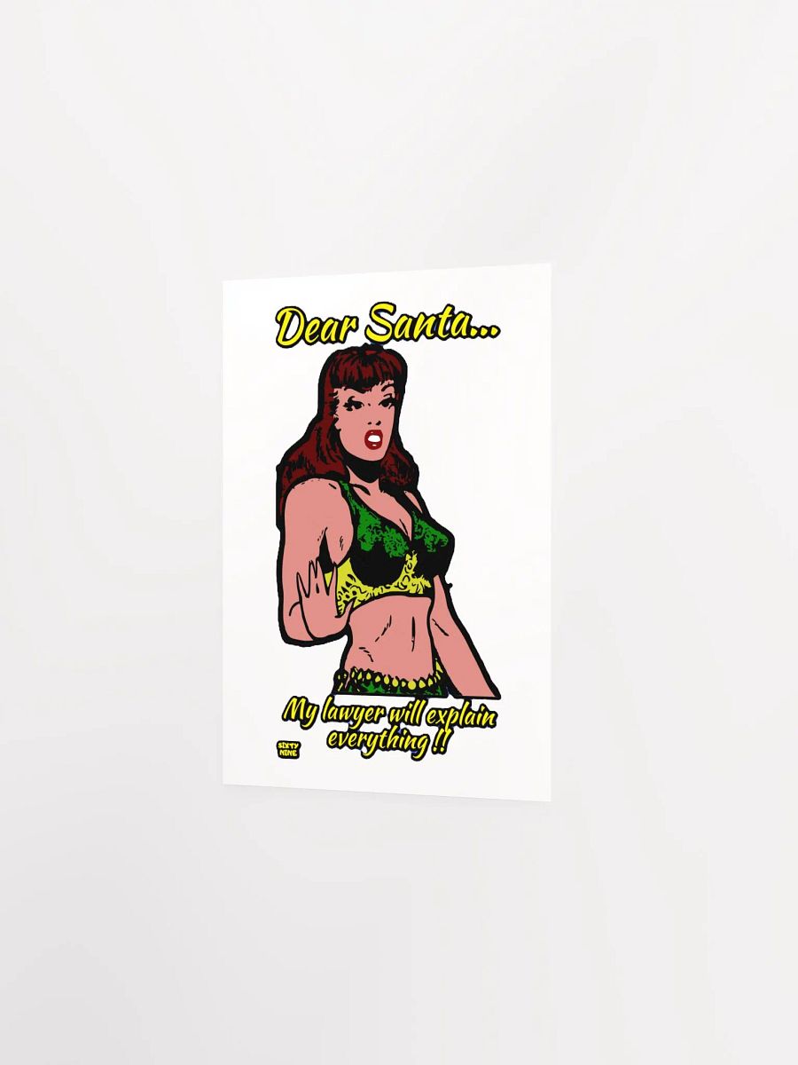 DEAR SANTA, MY LAWYER WILL EXPLAIN EVERYTHING!! product image (11)