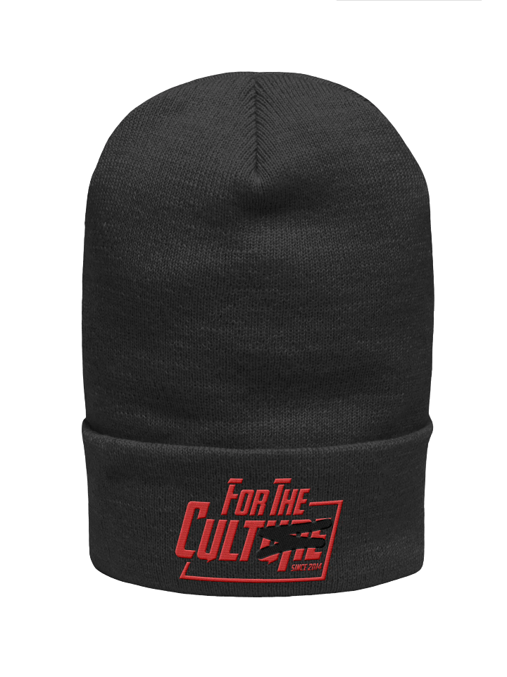 For the Culture Red Beanie product image (2)