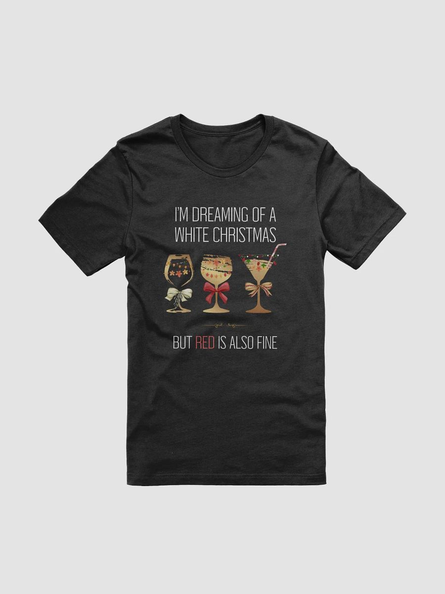 Festive Holiday Wine Glasses T-Shirt product image (4)
