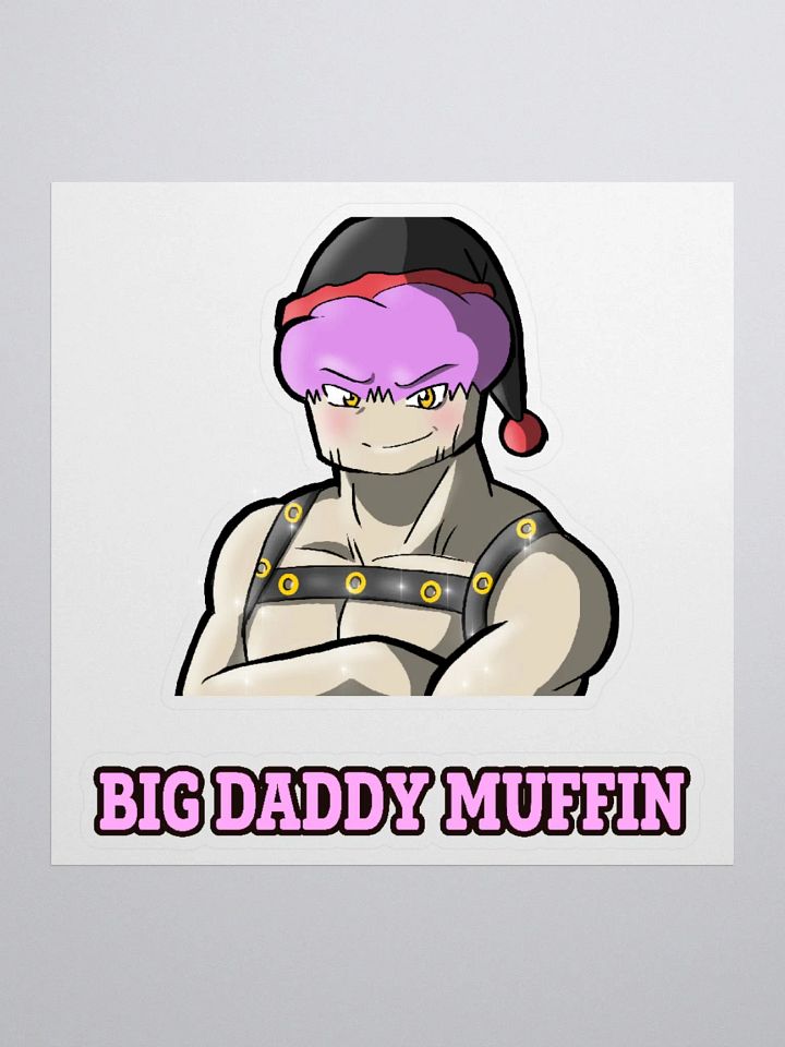 Big Daddy Muffin Sticker product image (1)
