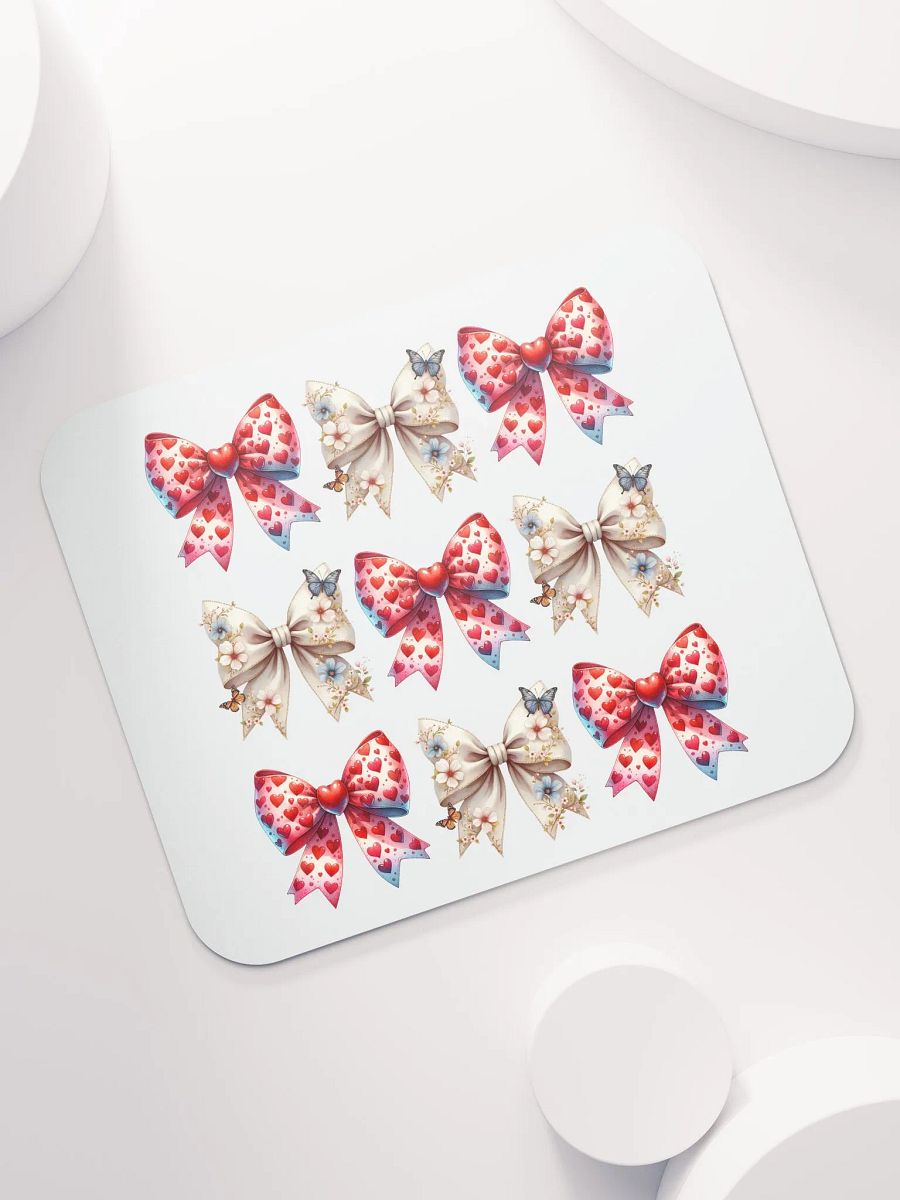 Spring Bows Heart Harmony Mouse Pad product image (5)