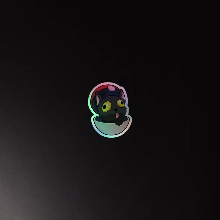Pokeball Jack Holographic Sticker product image (3)