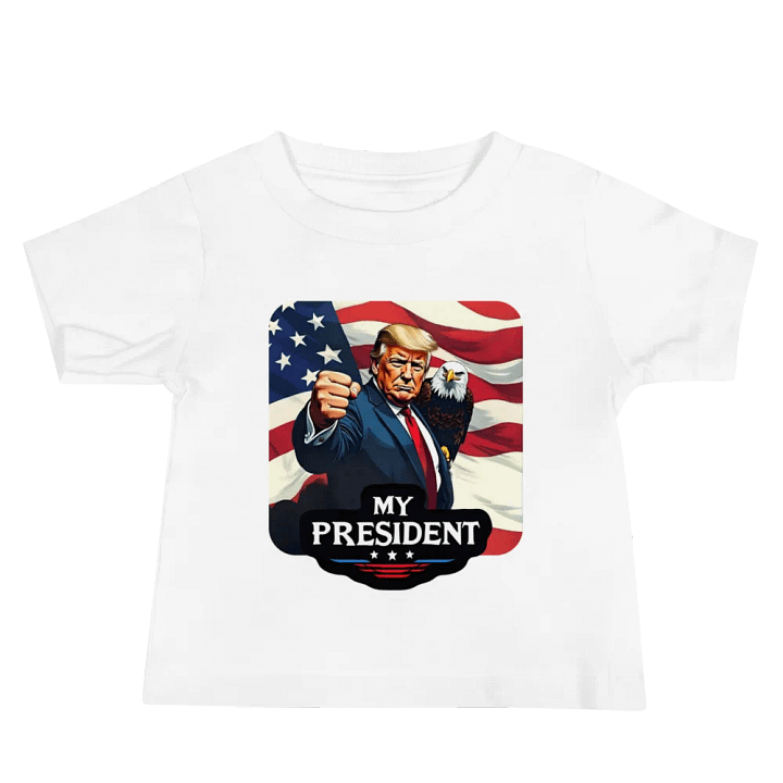 Baby T-Shirt: Trump, My President, with Eagle product image (5)