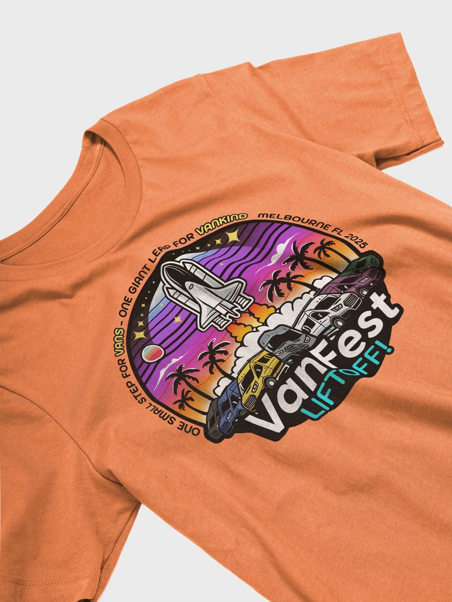 VanFest: LIFTOFF! 2025 - Official T-shirt product image (3)
