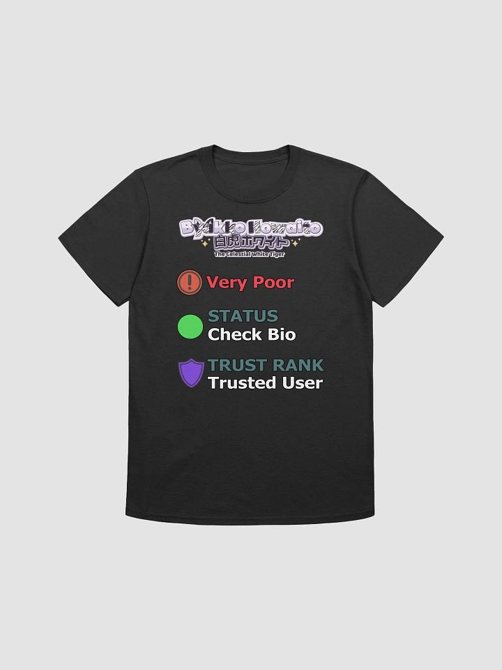 Softstyle T-Shirt (Unisex) - Byakko VR Stats Edition product image (2)