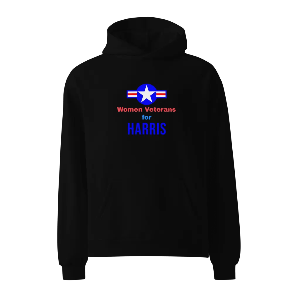 Women Veterans For Harris Hoodie product image (1)