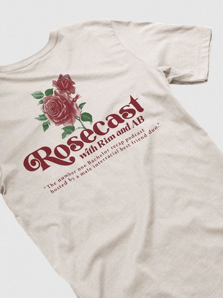 Retro Rose T-Shirt (Front and back) product image (2)