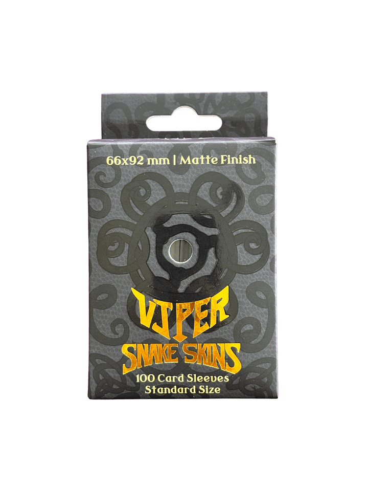 Viper Snakeskins Card Sleeves - Black product image (1)