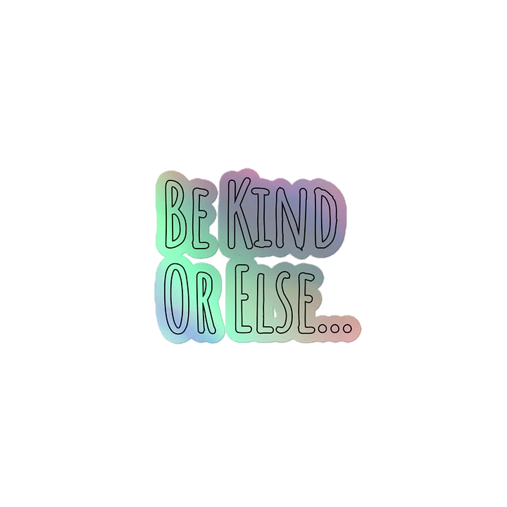 Be kind Sticker product image (1)