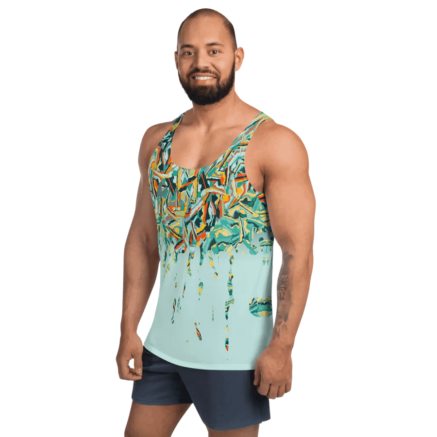 Colorful Destruction | Men´s Tank Top product image (2)