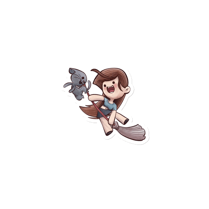 She & Her Pet | Magnets product image (1)