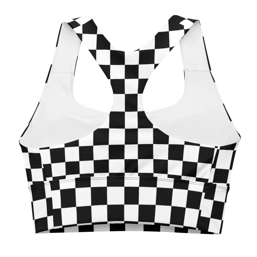 Checkered Sports Bra product image (2)