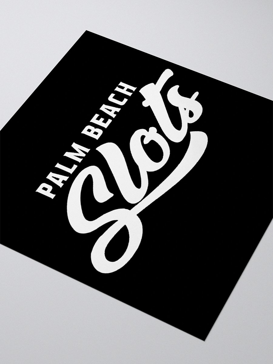 Palm Beach Slots Jackpot Vinyl Sticker product image (3)