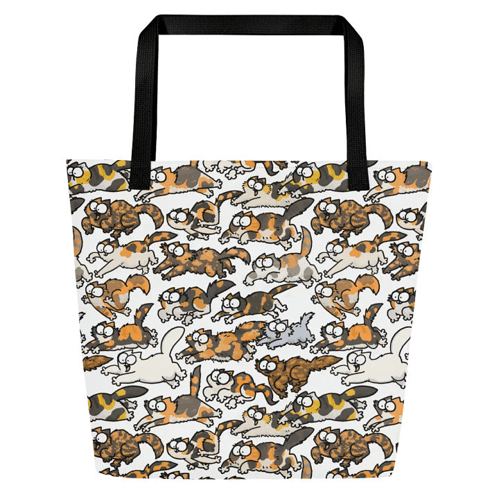 Tortie Cat Tote product image (1)