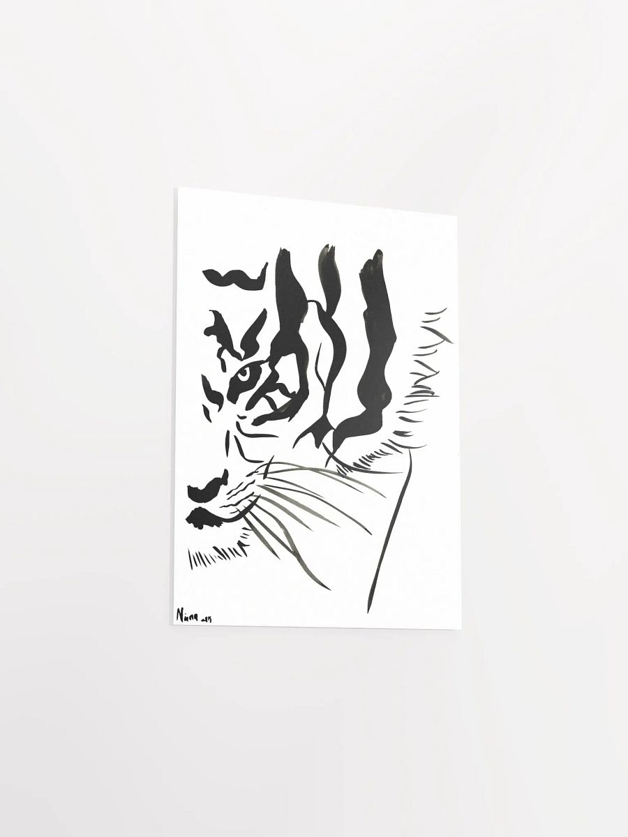 Face Of A Tiger Art Print product image (10)