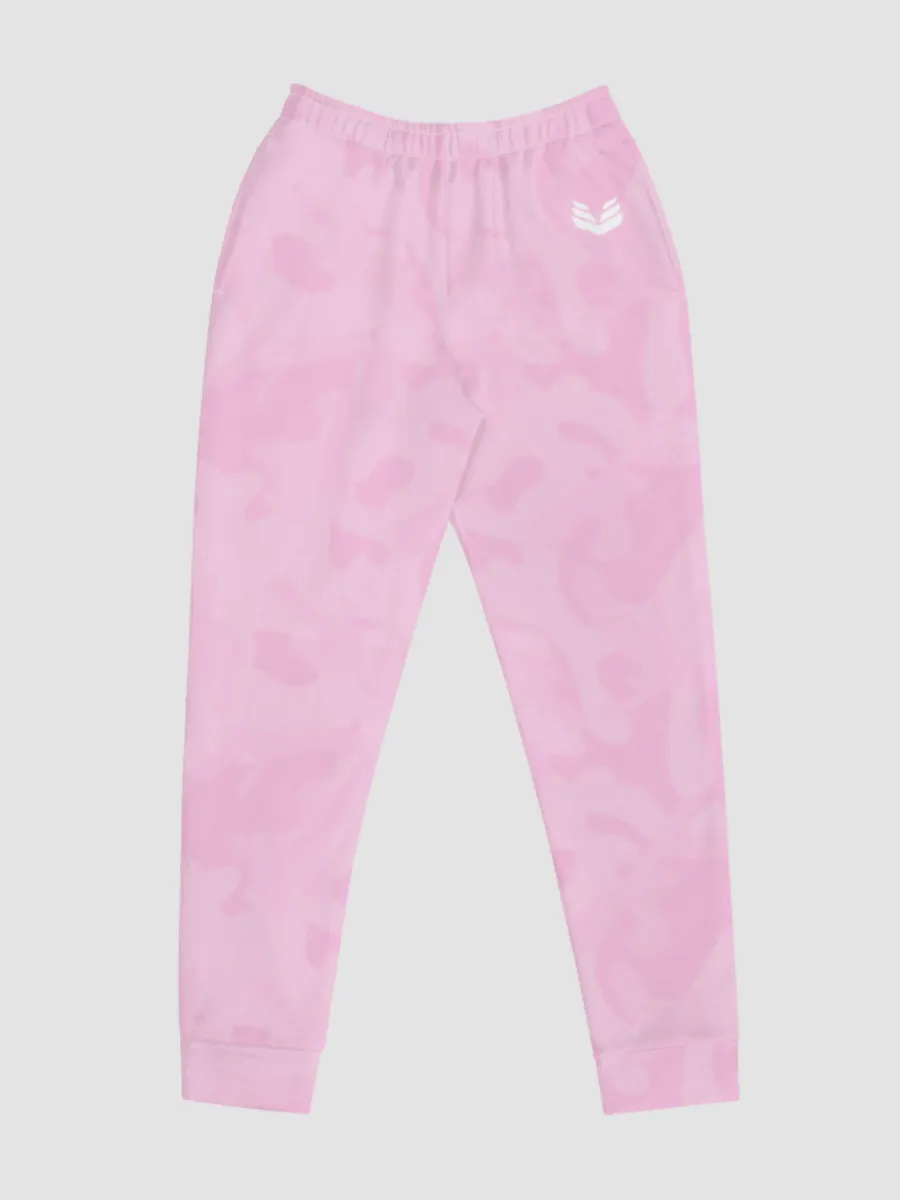 Joggers Light Pink Camo Valkence