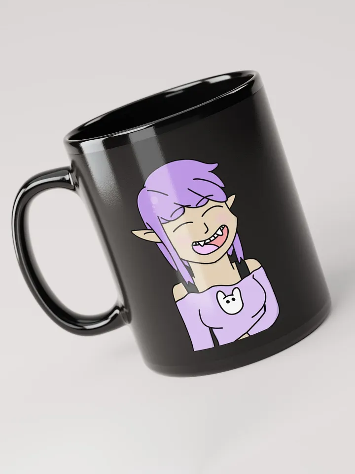 loki laughing black mug product image (1)