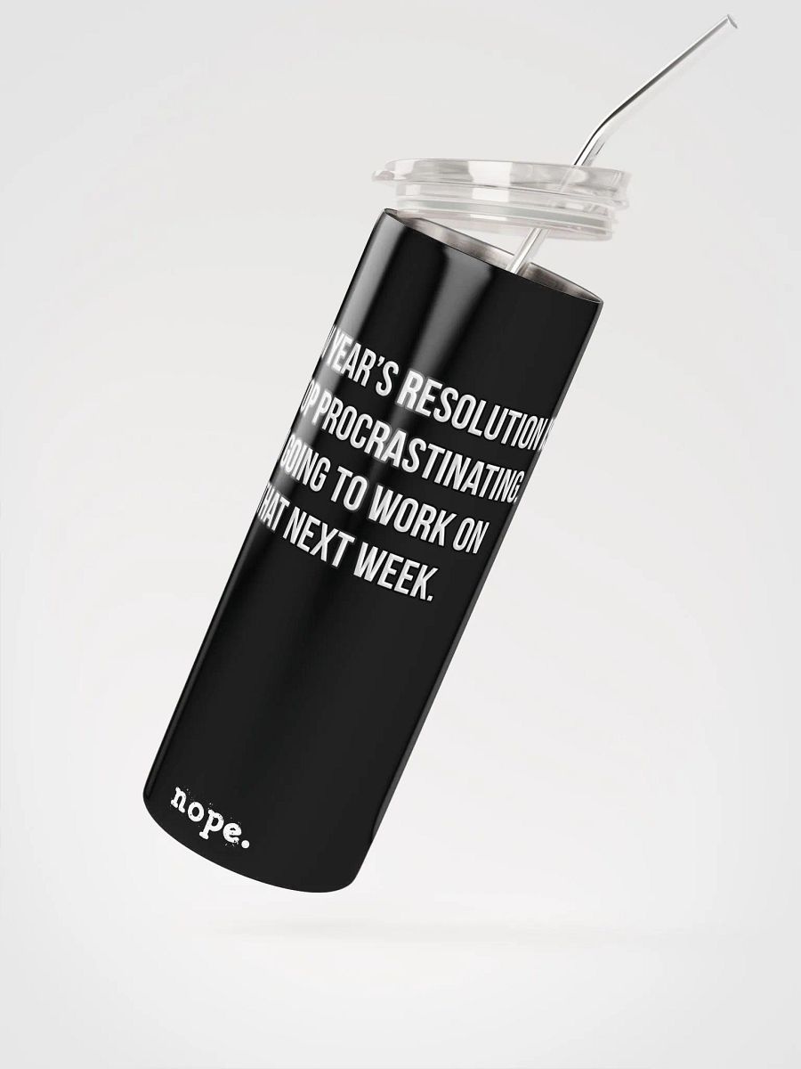 nope. resolute - resolution tumbler 1 product image (2)