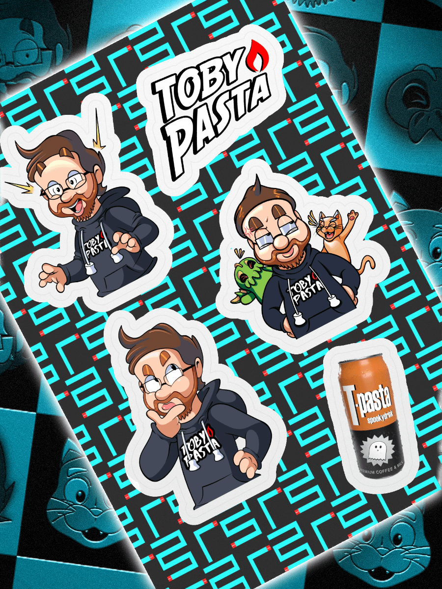 TobyPasta Sticker Set #1 product image (3)