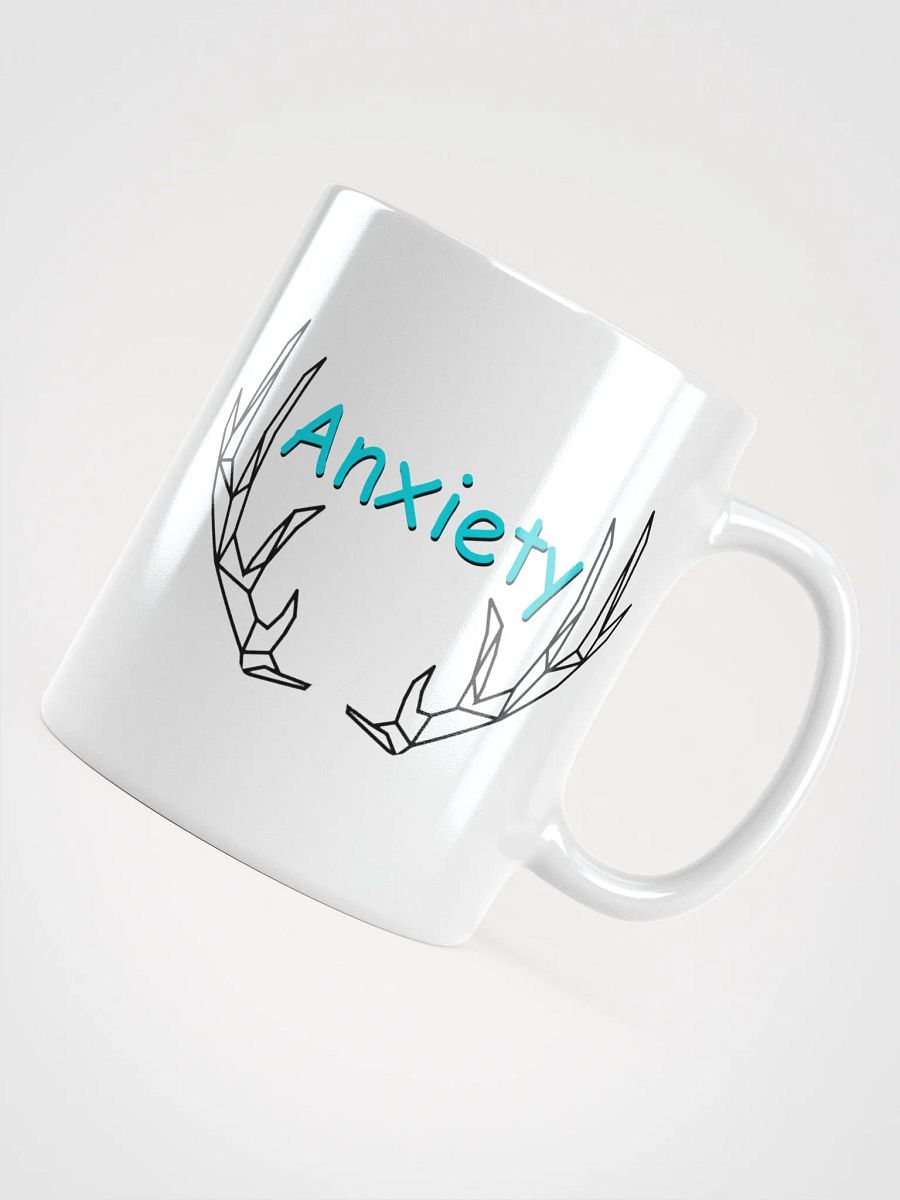 Anxiety Mug - White & Blue product image (7)