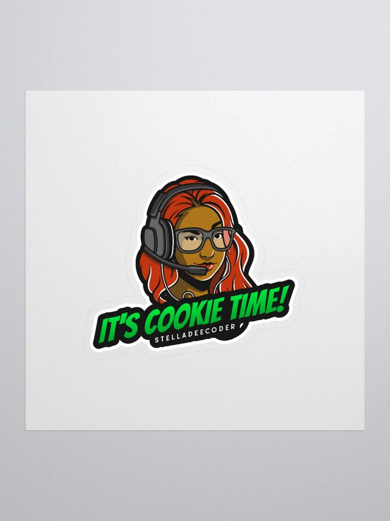 It's Cookie Time Sticker
