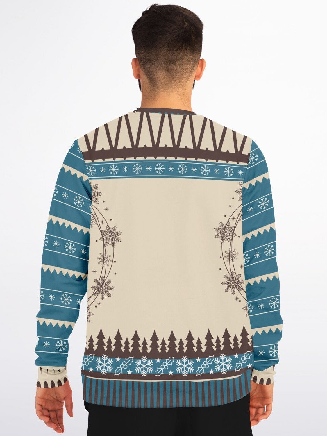 Funny Snowman Holiday Sweatshirt - "How Snowflakes Are Really Made" | Cheeky Christmas Sweater for Holiday Parties | Festive Winter Outfit product image (4)