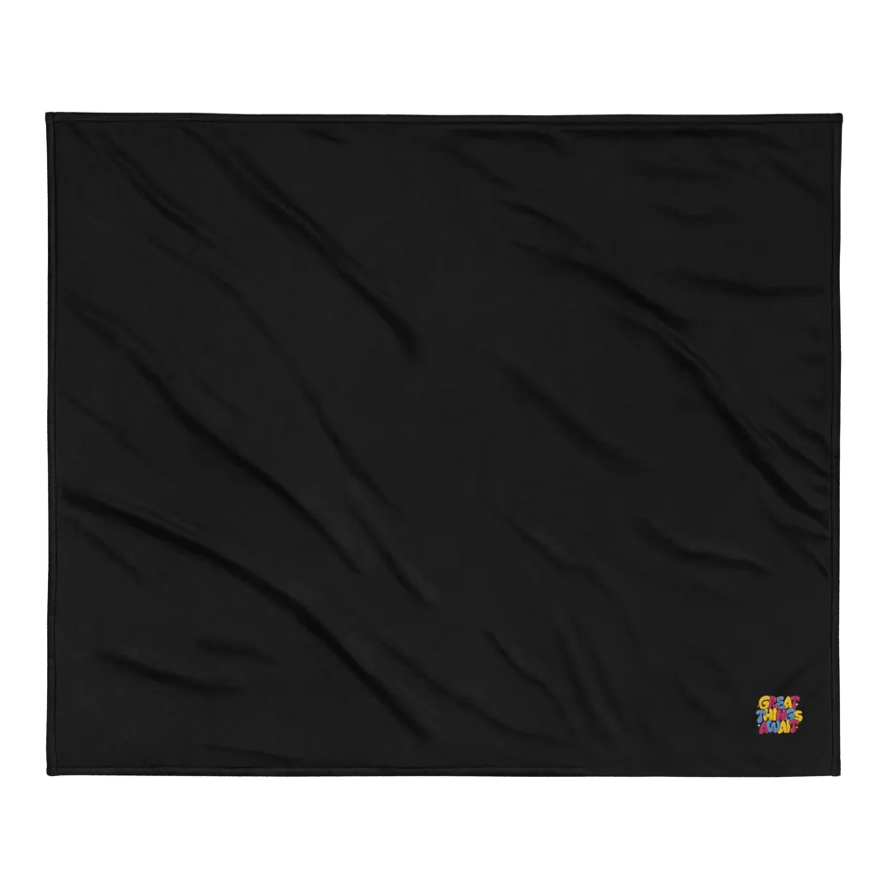 Great things await Premium Sherpa Blanket product image (2)