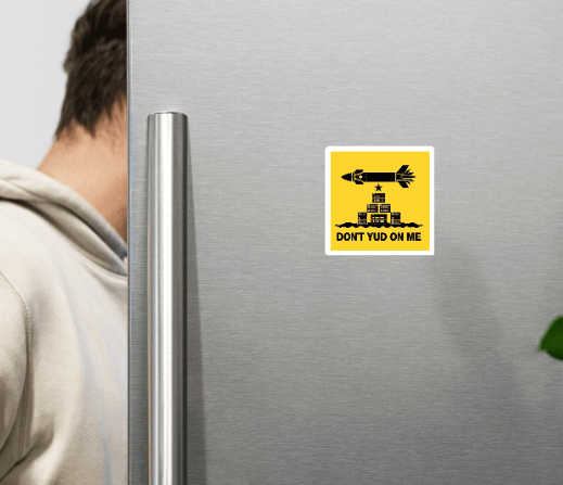 Don't Yud On Me Magnet product image (3)