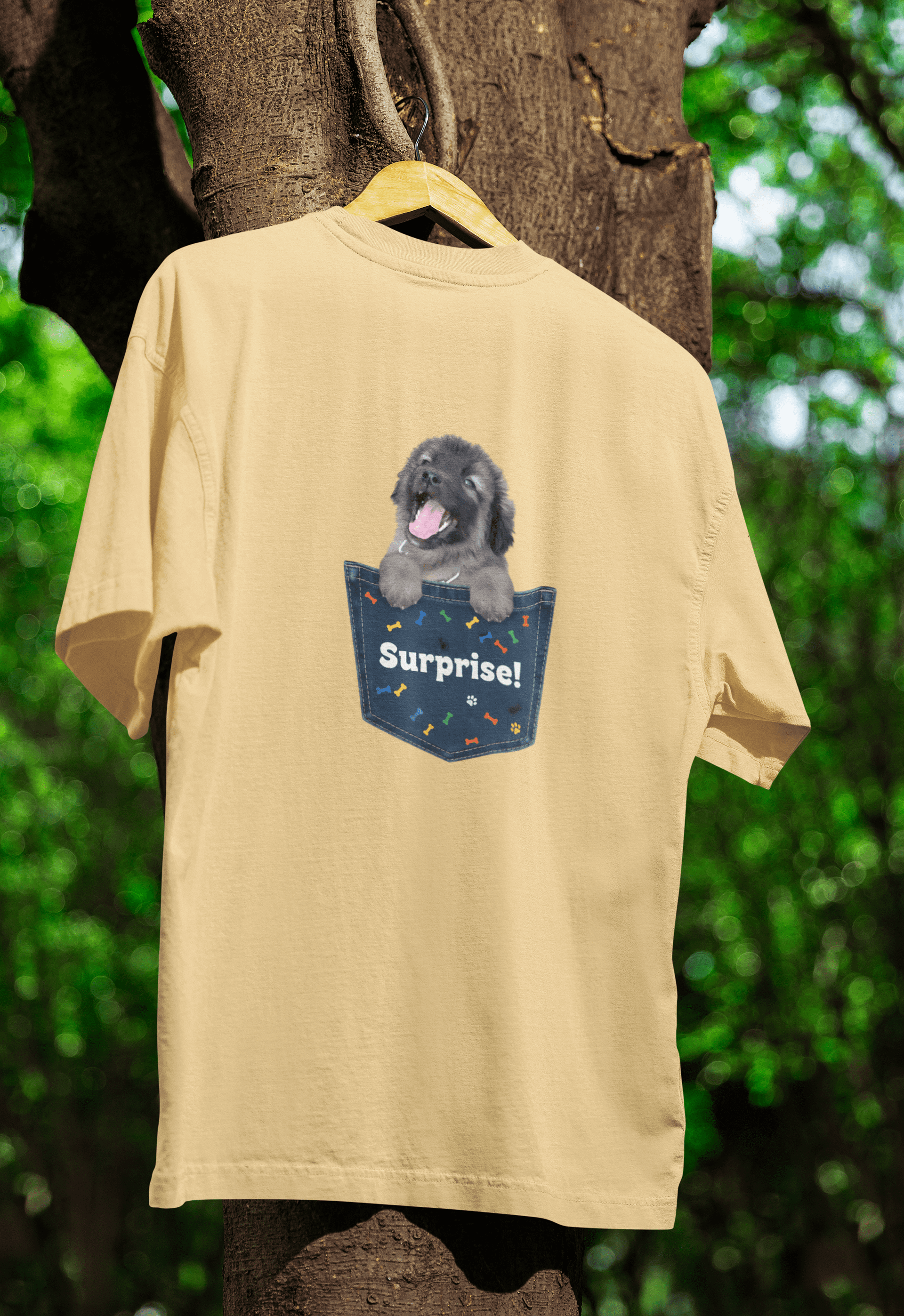 Surprise Pocket Puppy T-Shirt | Funny Dog Apparel product image (34)