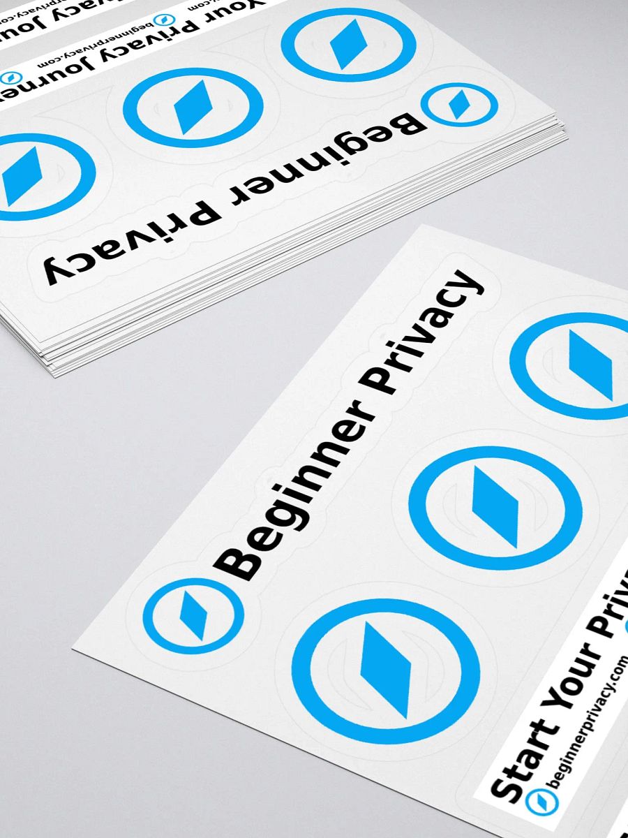 Beginner Privacy Kiss-Cut Stickers product image (8)