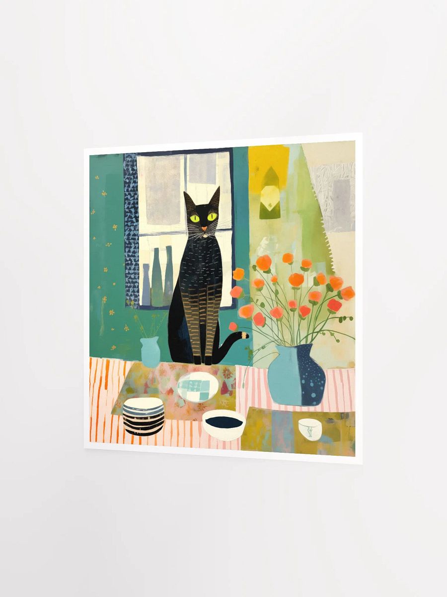 Art2401-35 Eclectic Cat Still Life - Art Print product image (10)