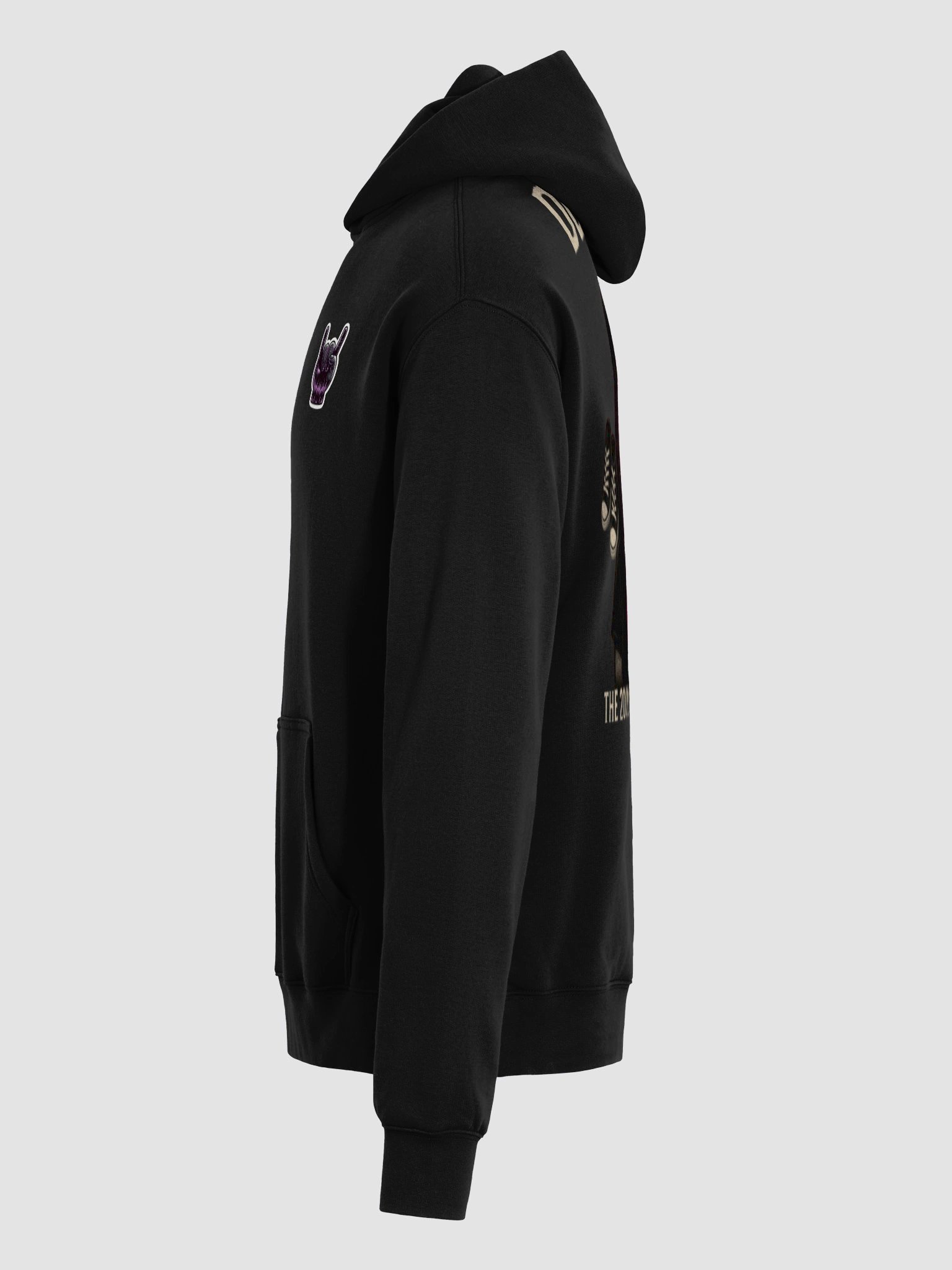Elder Emo x Dead In Her Eyes 00's Oversized Hoodie product image (6)