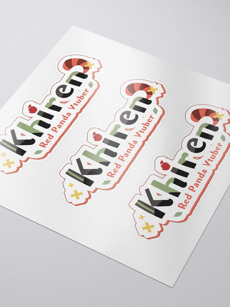 Khiren - Logo Sticker - Set of 3 product image (3)