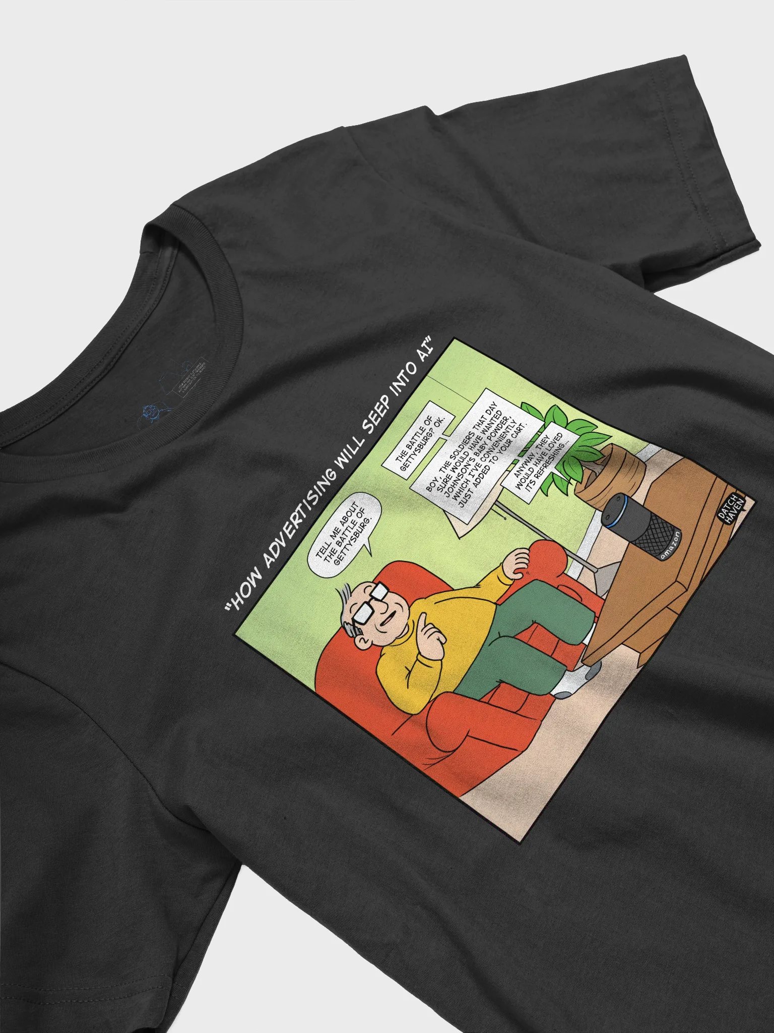 "How advertising will seep into AI" soft t-shirt product image (3)