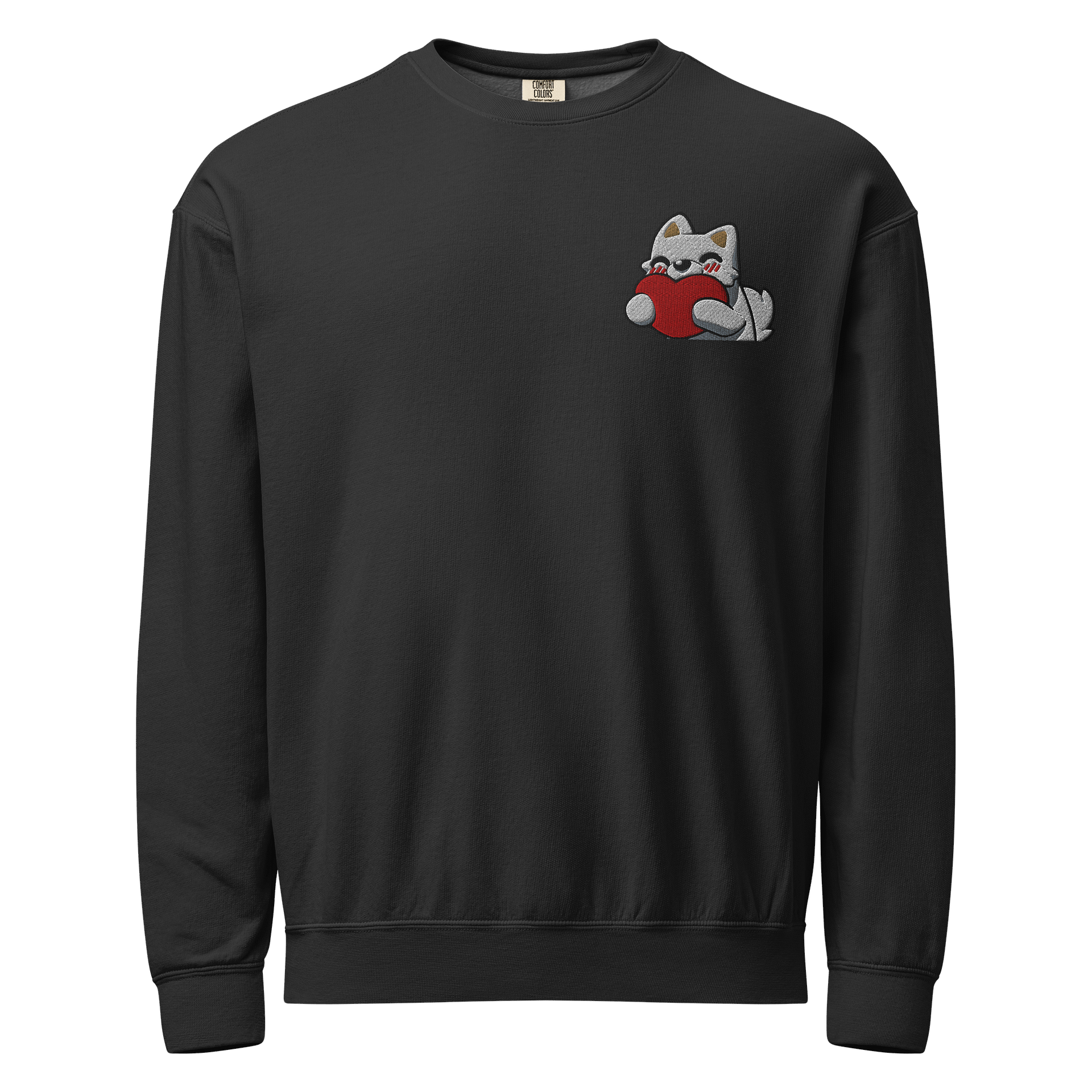 spread the love embroidered crewneck product image (1)