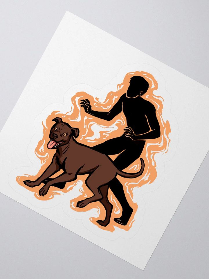 We're Wolves Kiss Cut Sticker product image (2)