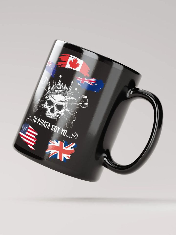 Taza Negra - Tu Pirata Soy Yo product image (3)