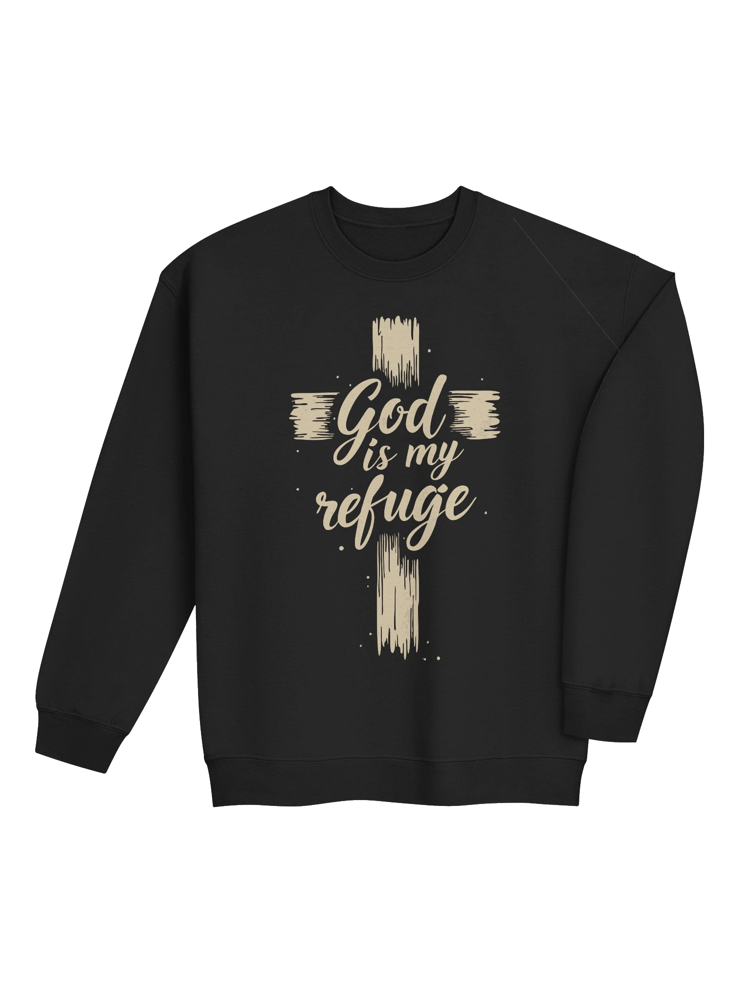 God Is My Refuge Classic Crewneck Sweatshirt product image (29)