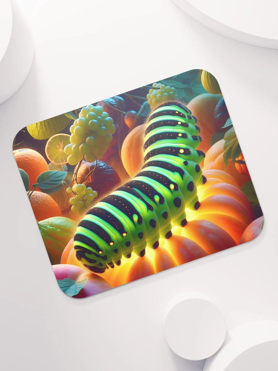 Neon Caterpillar Mouse Pad product image (7)