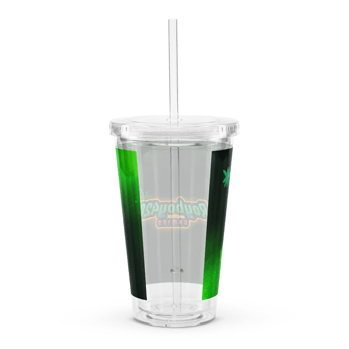 Royboy420 Gaming Double Wall Clear Plastic Tumbler (16 oz) product image (2)