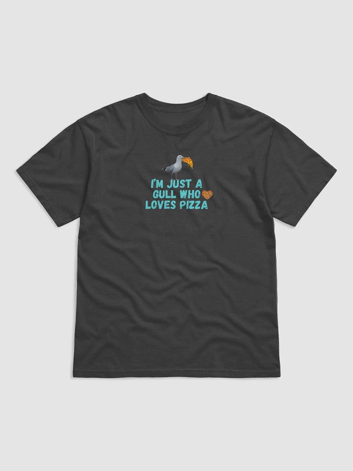 I'm Just a Gull Who Loves Pizza Heavyweight T-shirt product image (2)