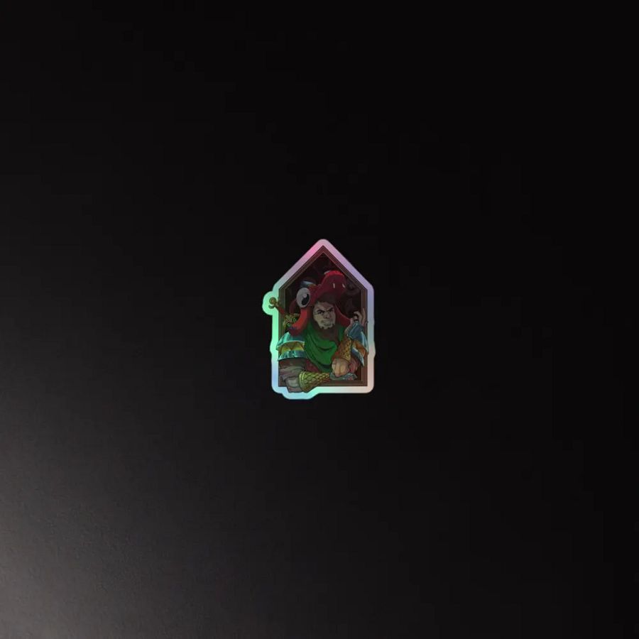 ANTONallcaps Holographic Sticker product image (2)