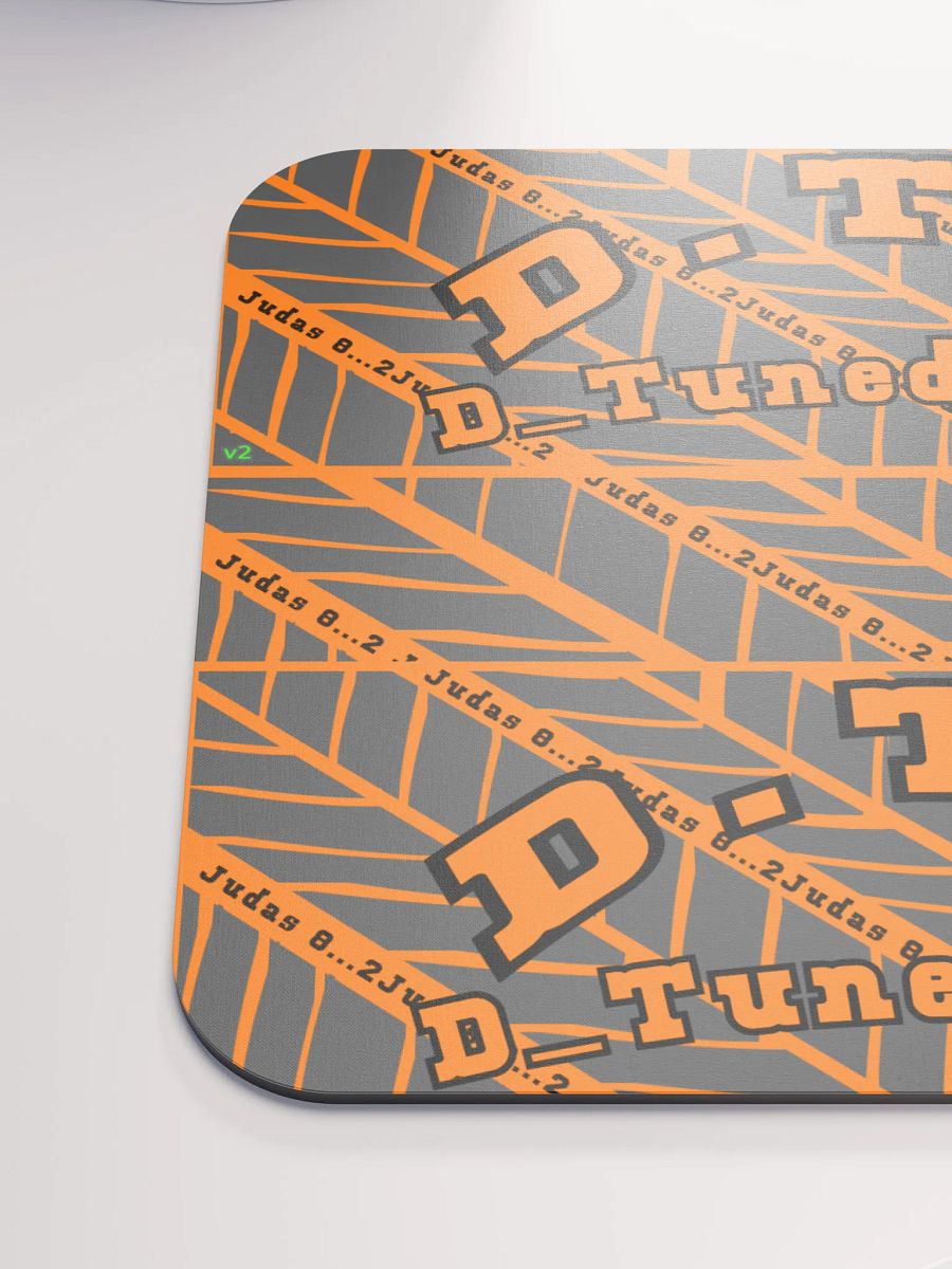 Bold Orange Classic Mouse Pad product image (6)