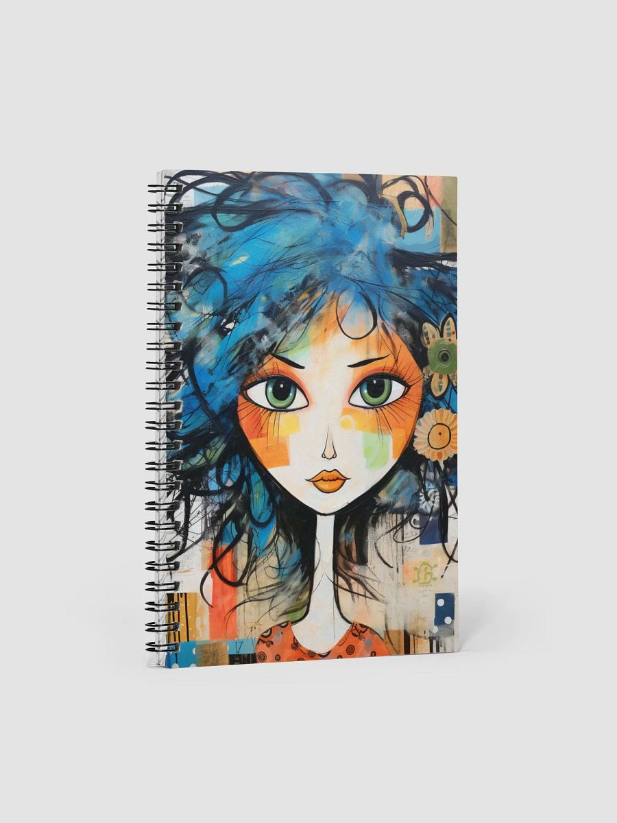 Pansy Paintwell Spiral Notebook product image (1)