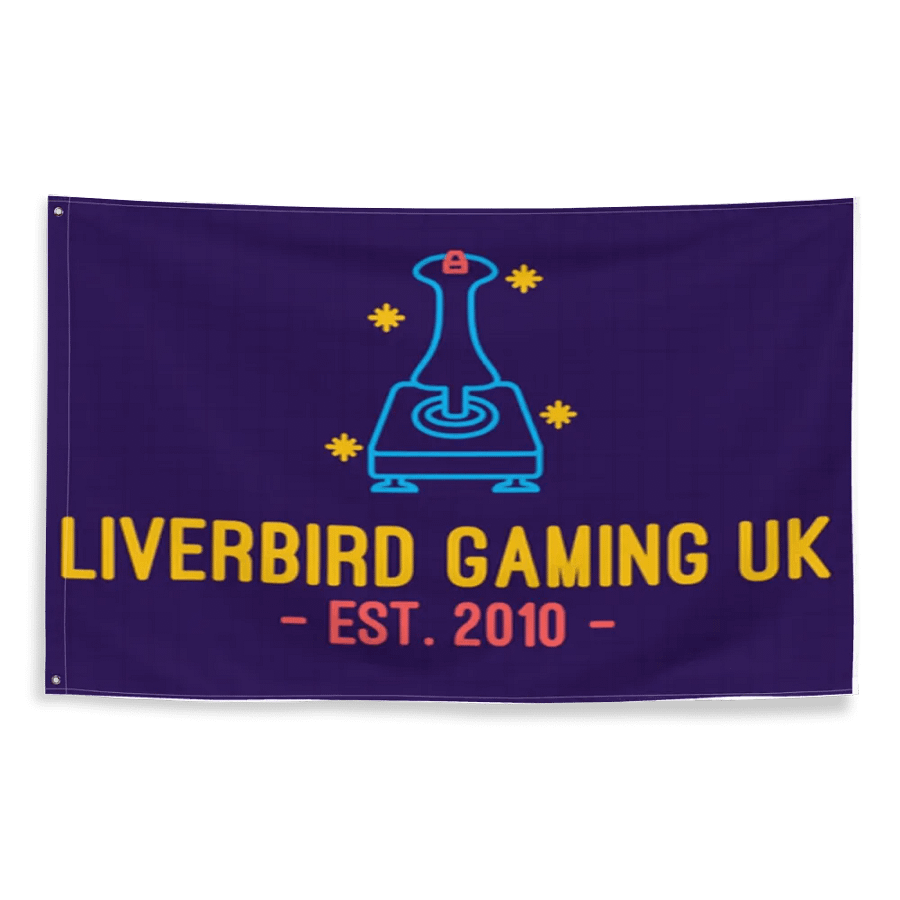 Liverbird Emblem All-Over Flag product image (2)