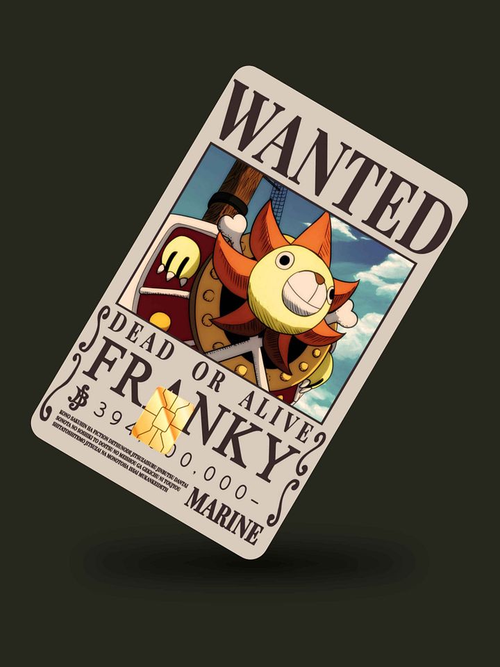 Franky Wanted Poster (Holographic) product image (1)